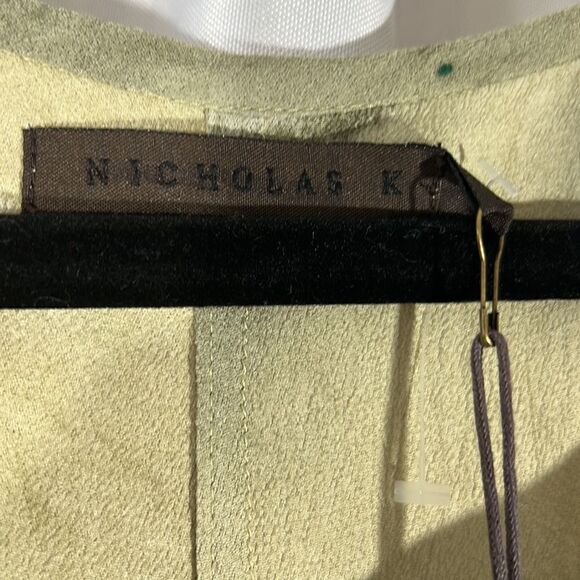 NICHOLAS K JAOA SHIRT DRESS NWT MEDIUM IN SAND/PEBBLE - Picture 10 of 11